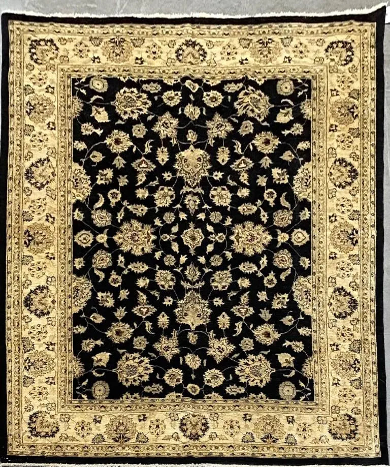One Of The Kind Pakistani Hand-Knotted Rug 9'11" x 8'9"